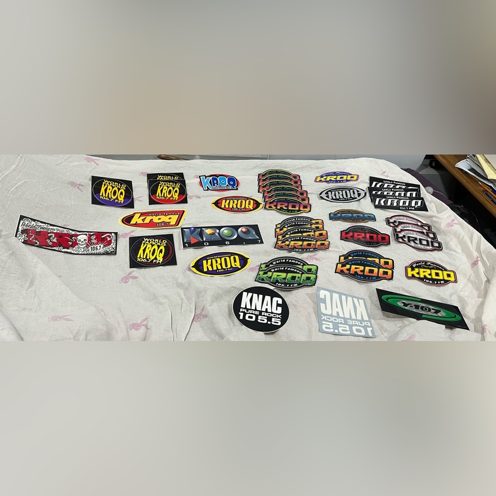 Sticker kroq lot new UNUSED